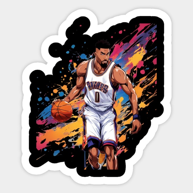 basketball bro Sticker by animegirlnft